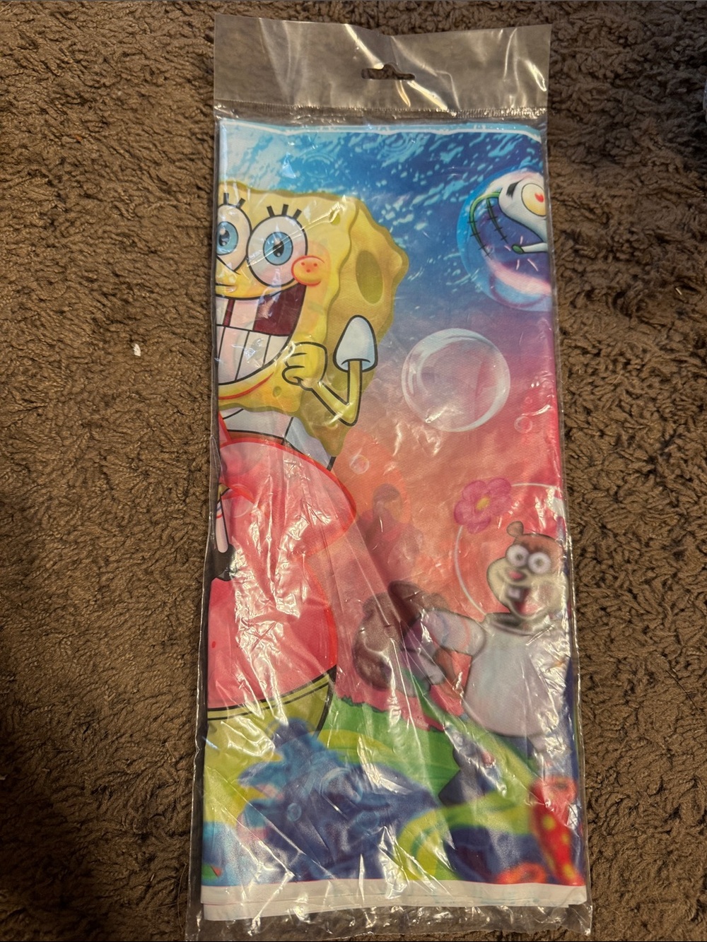 DesignWare SpongeBob Epic Tablecover - Blue, Purple, Pink, Yellow